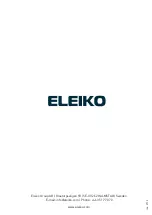 Предварительный просмотр 24 страницы Eleiko 3085565 User Manual