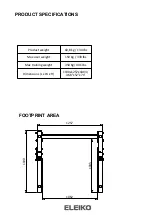 Предварительный просмотр 3 страницы Eleiko XF80 Home Rack Assembly Instructions Manual