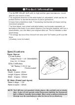 Предварительный просмотр 3 страницы Elekit JS-685E Instruction Manual