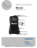 ELEKON BATLOGGER Manual preview