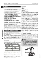 Предварительный просмотр 2 страницы Elektor HRD 1/2T Operating And Safety Instructions Manual