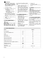 Preview for 8 page of Elektra Beckum RS 4000 Operating Instructions Manual