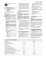 Preview for 11 page of Elektra Beckum RS 4000 Operating Instructions Manual