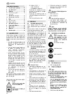 Preview for 32 page of Elektra Beckum RS 4000 Operating Instructions Manual