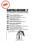 Elektra Beckum SPP 161 (Spanish) Operating And Maintenance Instructions предпросмотр