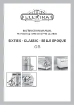 Предварительный просмотр 1 страницы ELEKTRA BELLE EPOQUE Instruction Manual