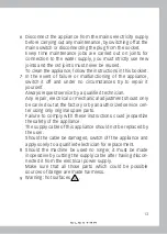 Предварительный просмотр 13 страницы ELEKTRA Crema Caffe Instruction Manual