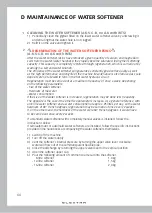 Предварительный просмотр 66 страницы ELEKTRA Crema Caffe Instruction Manual