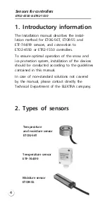 Предварительный просмотр 4 страницы ELEKTRA ETF-744/99 Installation Manual