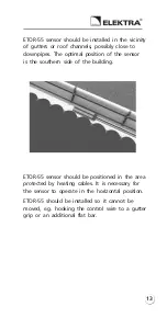 Предварительный просмотр 13 страницы ELEKTRA ETF-744/99 Installation Manual