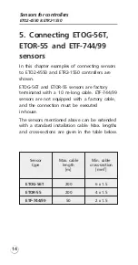 Предварительный просмотр 14 страницы ELEKTRA ETF-744/99 Installation Manual