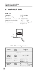 Предварительный просмотр 24 страницы ELEKTRA ETF-744/99 Installation Manual