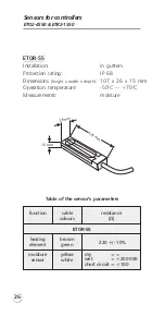 Предварительный просмотр 26 страницы ELEKTRA ETF-744/99 Installation Manual