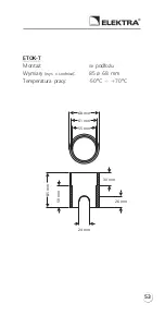 Предварительный просмотр 53 страницы ELEKTRA ETF-744/99 Installation Manual