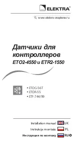 Предварительный просмотр 57 страницы ELEKTRA ETF-744/99 Installation Manual