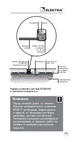 Предварительный просмотр 65 страницы ELEKTRA ETF-744/99 Installation Manual