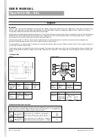 Предварительный просмотр 1 страницы ELEKTRA OCC2-1991-EKL User Manual