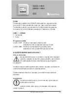 Предварительный просмотр 39 страницы ELEKTRA OCD5-1999 Instructions Manual