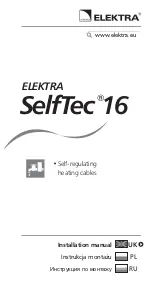 Предварительный просмотр 1 страницы ELEKTRA SelfTec 16 Installation Manual