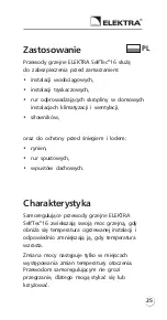 Предварительный просмотр 25 страницы ELEKTRA SelfTec 16 Installation Manual