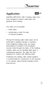 Preview for 3 page of ELEKTRA SelfTec DW Installation Manual