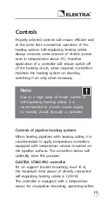 Preview for 15 page of ELEKTRA SelfTec DW Installation Manual