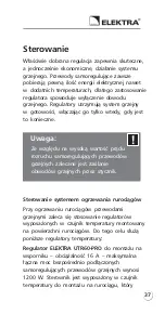 Preview for 37 page of ELEKTRA SelfTec DW Installation Manual