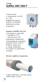 Preview for 38 page of ELEKTRA SelfTec DW Installation Manual