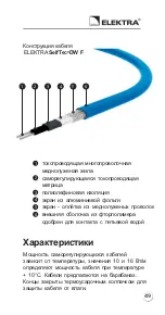 Preview for 49 page of ELEKTRA SelfTec DW Installation Manual