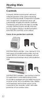 Preview for 8 page of ELEKTRA SnowTec Installation Manual