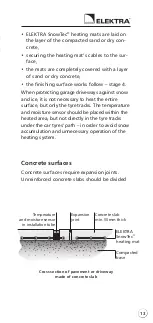 Preview for 13 page of ELEKTRA SnowTec Installation Manual