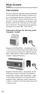 Preview for 36 page of ELEKTRA SnowTec Installation Manual