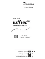 Предварительный просмотр 1 страницы ELEKTRA TuffTec 30 Installation Manual