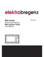 Elektrabregenz MWG 6253 X User Manual preview