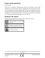 Preview for 2 page of Elektrabregenz MWS 8171 X User Manual