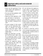 Preview for 7 page of Elektrabregenz MWS 8171 X User Manual