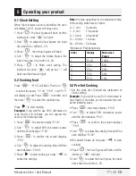 Preview for 17 page of Elektrabregenz MWS 8171 X User Manual