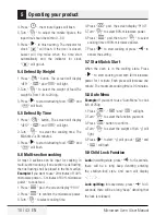 Preview for 18 page of Elektrabregenz MWS 8171 X User Manual