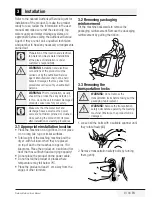 Предварительный просмотр 9 страницы Elektrabregenz WAF 8146 A User Manual