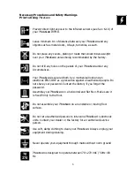 Preview for 7 page of Elektral ThruScan s15-i User Manual