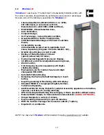 Preview for 11 page of Elektral ThruScan User Manual