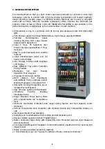 Preview for 8 page of Elektral TRU-VEND Maxi-Buffet Instructions For Use & Maintenance Manual