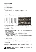 Preview for 10 page of Elektral TRU-VEND Maxi-Buffet Instructions For Use & Maintenance Manual