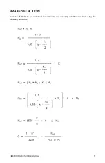 Preview for 9 page of Elektrim Brake Instructions For The Installation, Operation And Maintenance