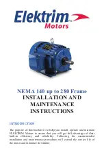 Предварительный просмотр 12 страницы Elektrim Brake Instructions For The Installation, Operation And Maintenance