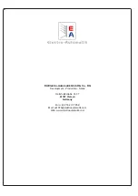 Preview for 84 page of Elektro-Automatik EL 9000 B 15U Series Operating Manual