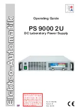 Предварительный просмотр 69 страницы Elektro-Automatik PS 9000 2U Series Operating Manual