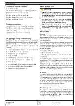 Preview for 3 page of Elektro-Automatik Rittal TS8 42U Installation Manual