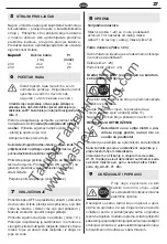 Предварительный просмотр 33 страницы Elektro Maschinen HDEm 2550 User Manual