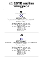 Предварительный просмотр 11 страницы Elektro Maschinen VC 6501 Operating Instruction